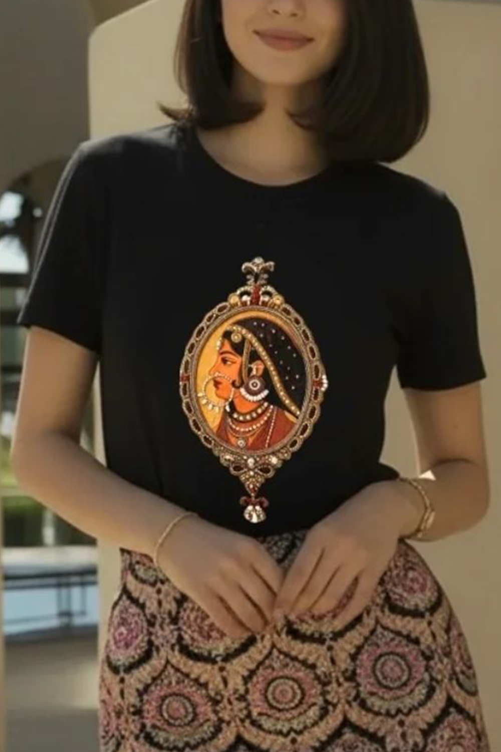 Padmini T-Shirt Black