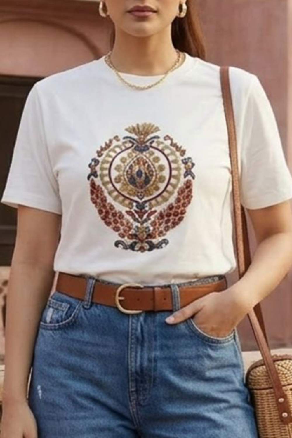 Meher T-Shirt White