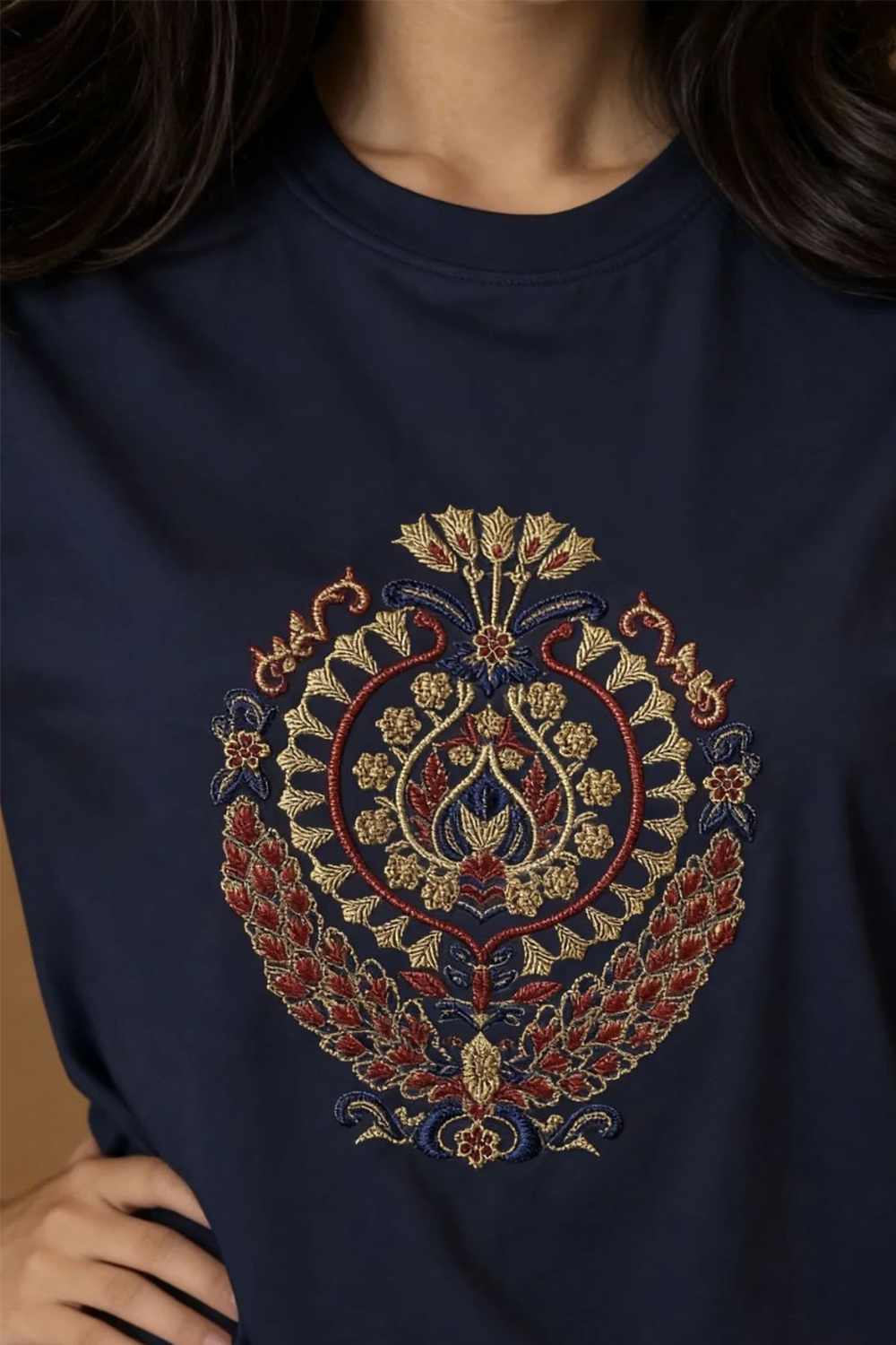 Meher T-Shirt Blue