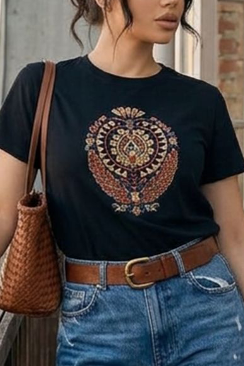 Meher T-Shirt Blue