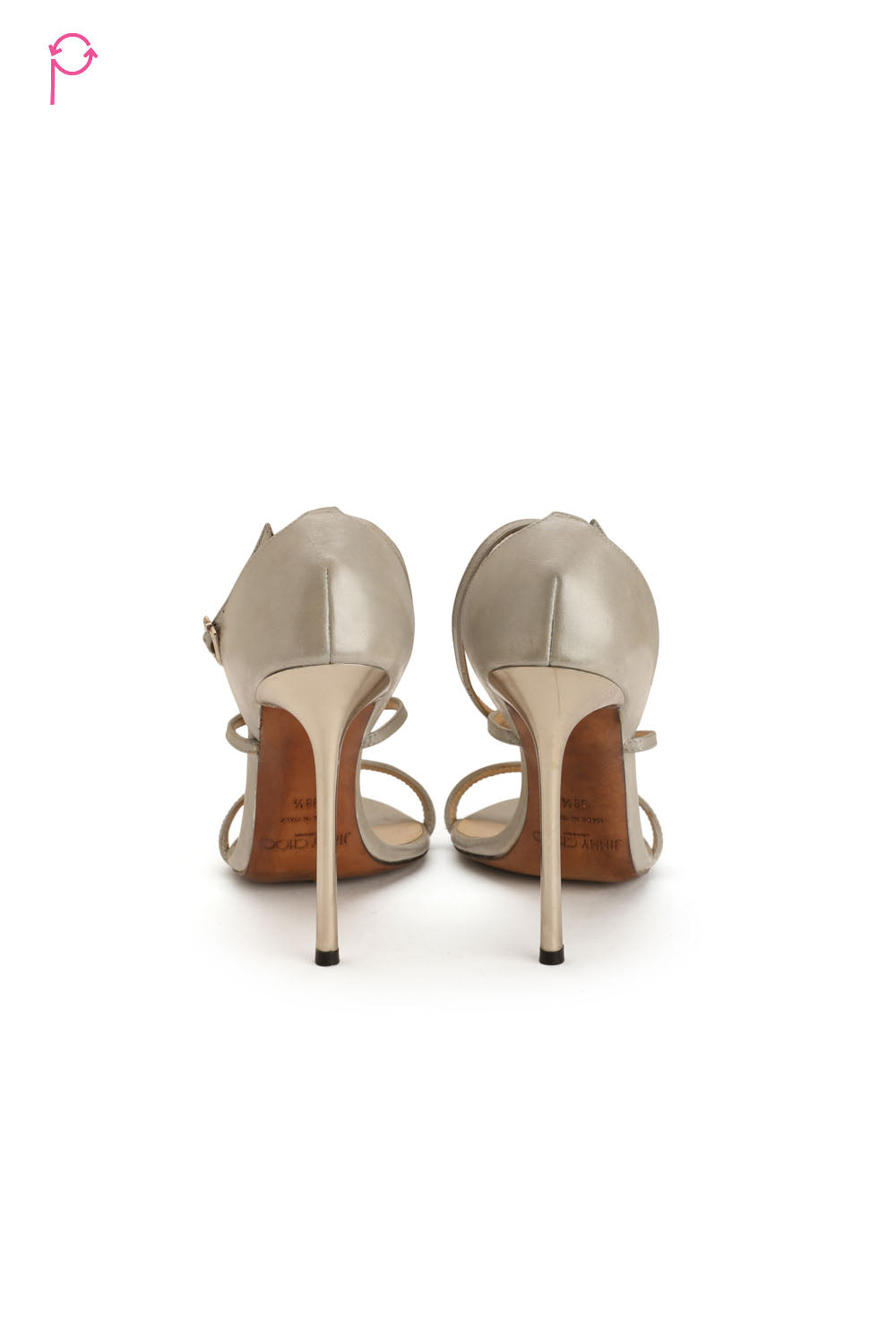 Grey Suede Harper Sandals