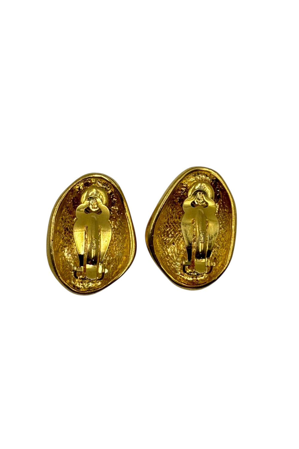 Vintage YSL Yves Saint Laurent Clip-on Earrings