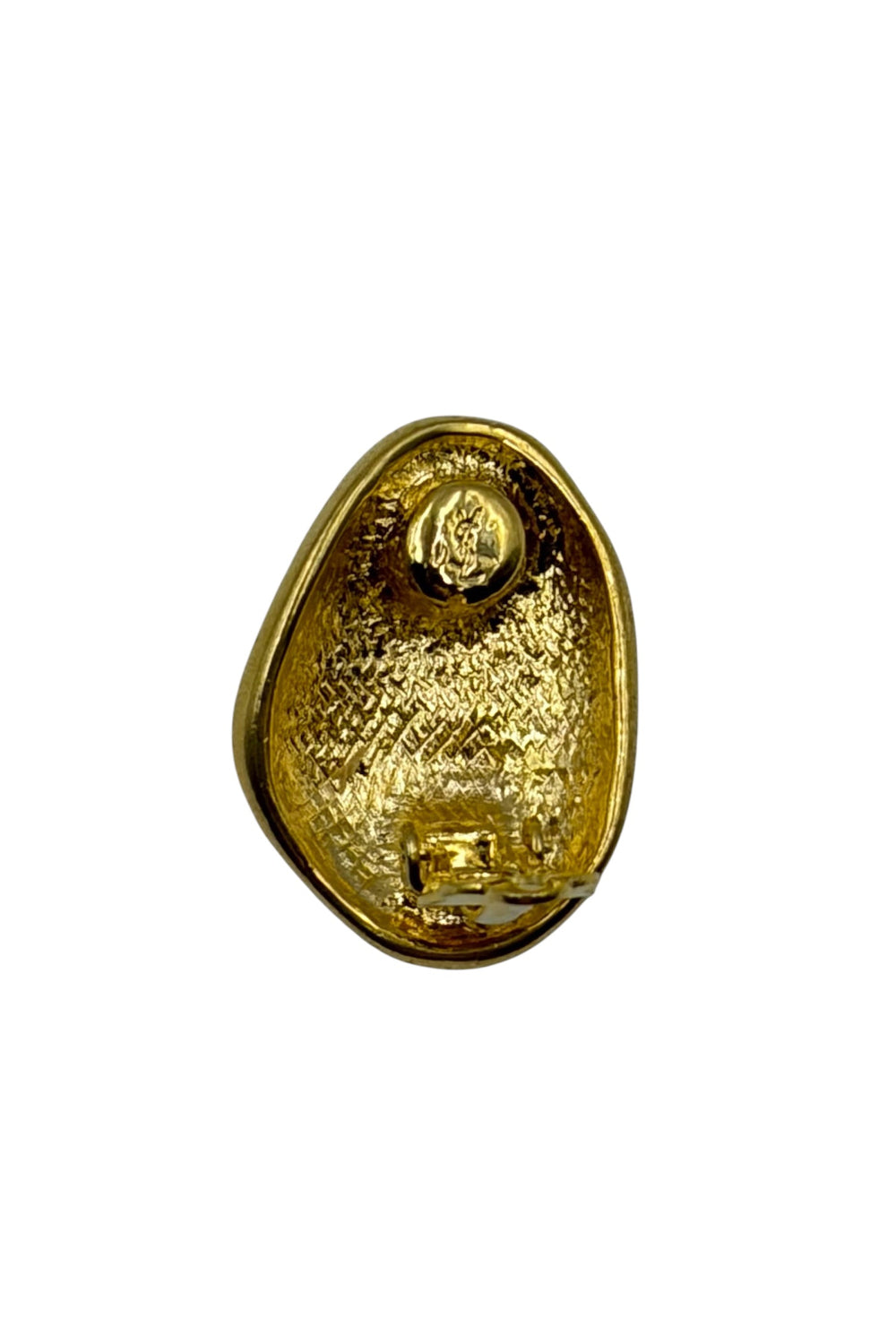 Vintage YSL Yves Saint Laurent Clip-on Earrings