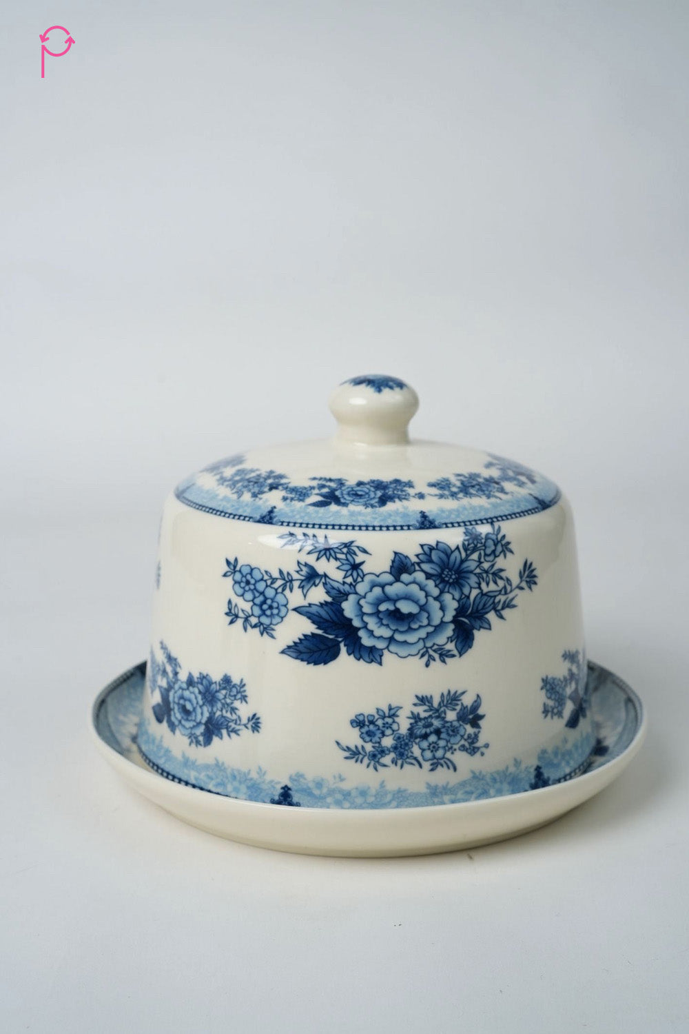 Preloved Vintage Small Cake Dish With Cloche