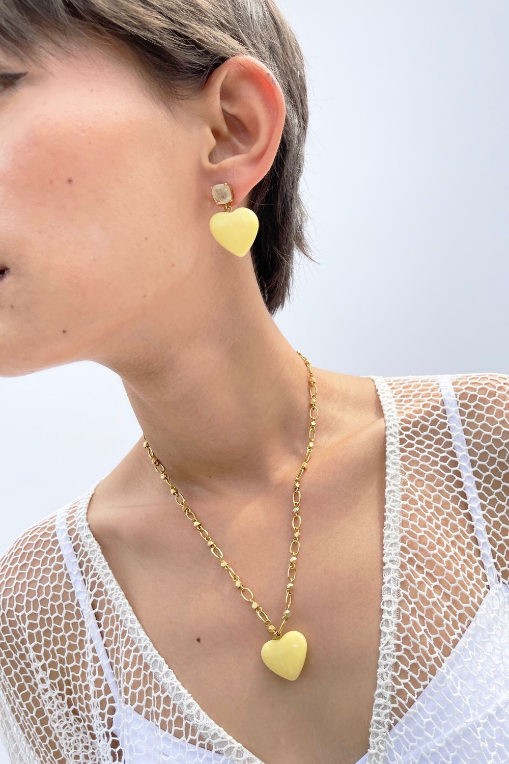 Lemon Lullaby Earring (Birthstone April)