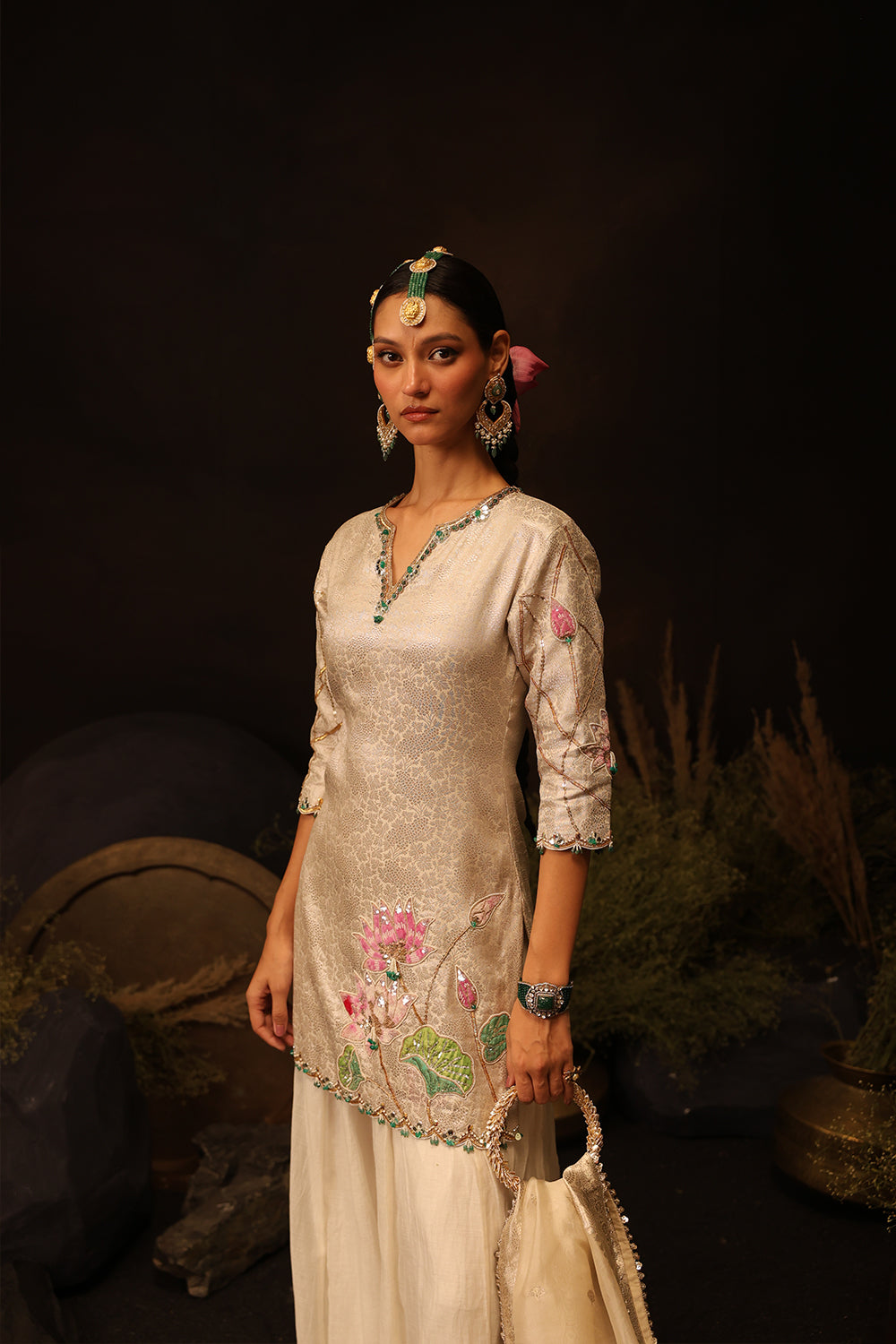 Indian Lotus Suit Set