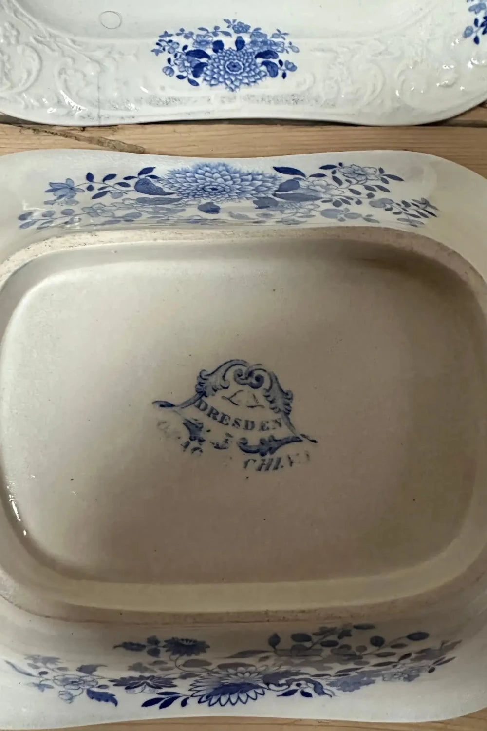 Preloved Vintage Antique Dinnerware Set by J. Ridgway