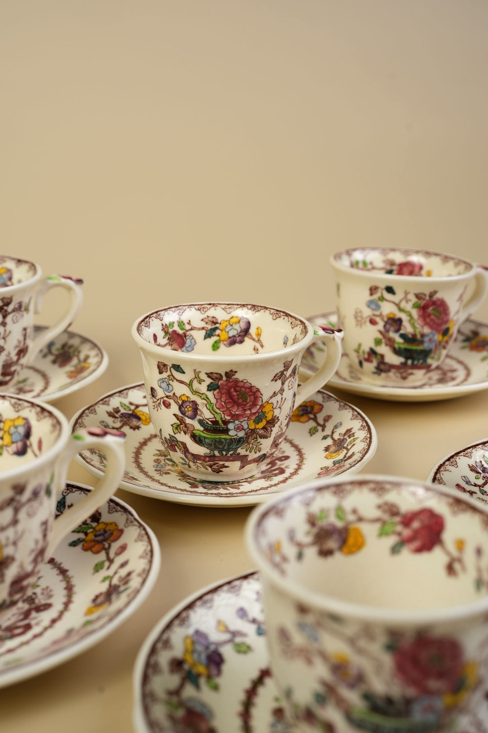 Mason’s Nabob Espresso Coffee Cups & Saucers