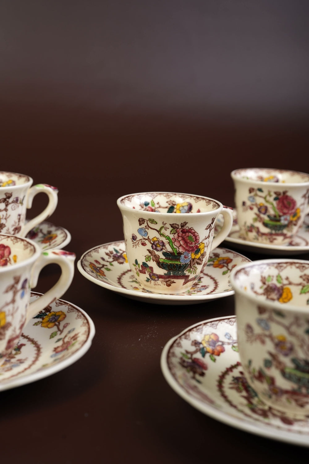 Mason’s Nabob Espresso Coffee Cups & Saucers