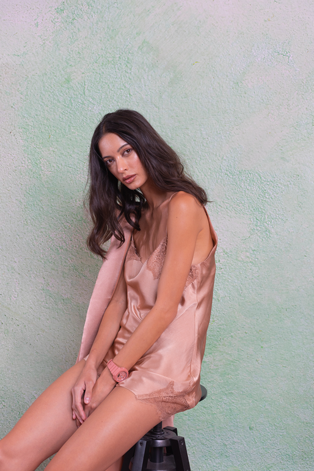 Not Just A Slip Dress & Jacket Set