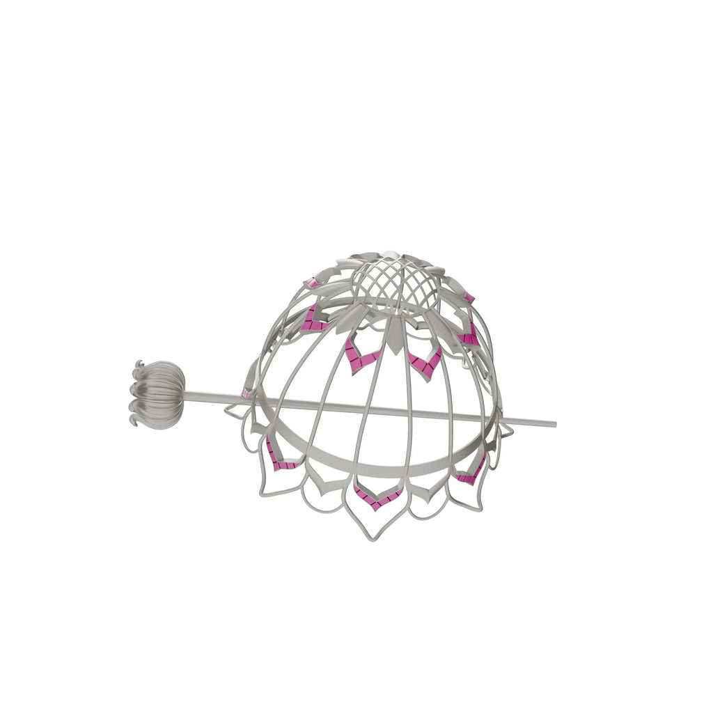 Pink Gulaab Hair Bun