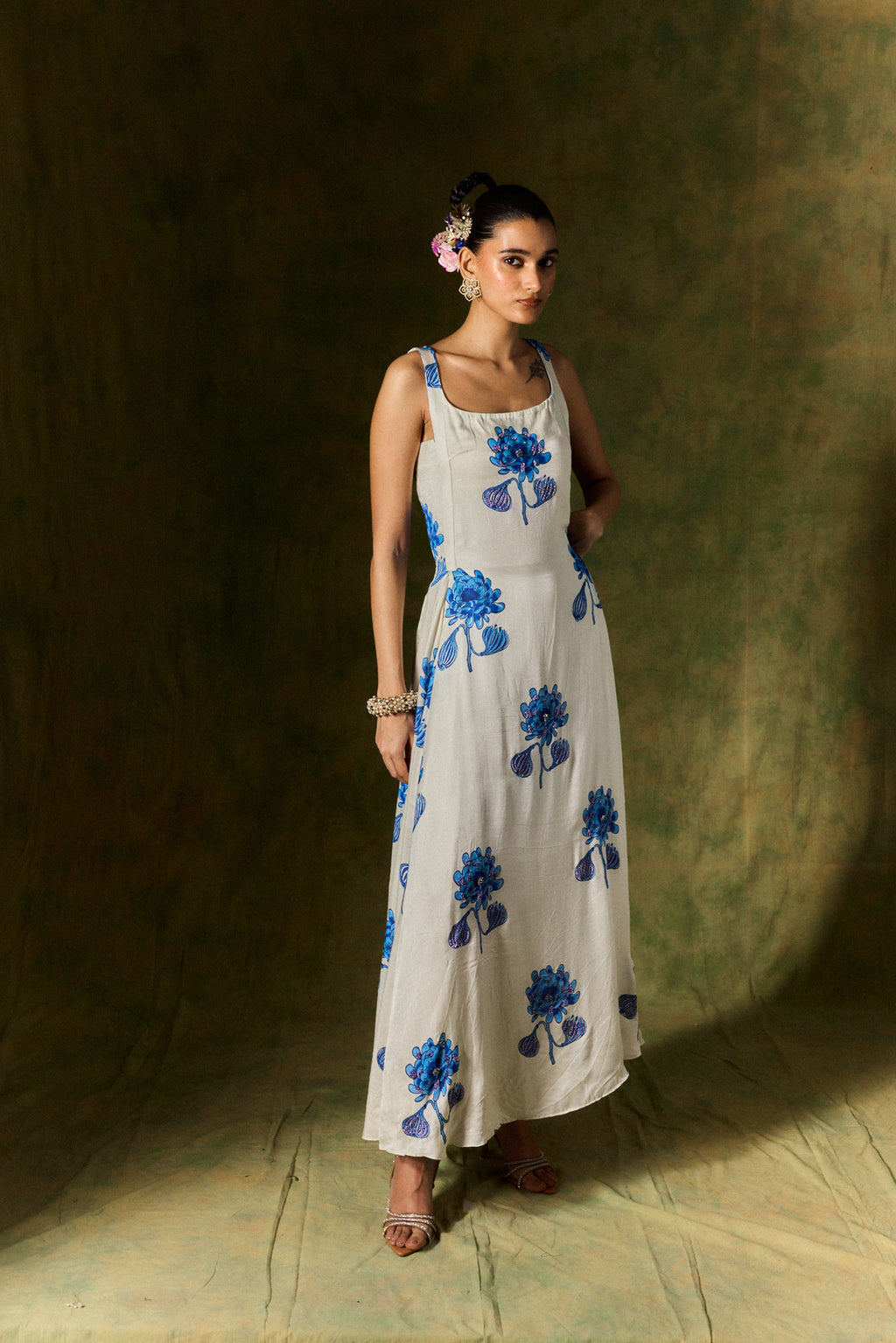 Fizah Silk Dress