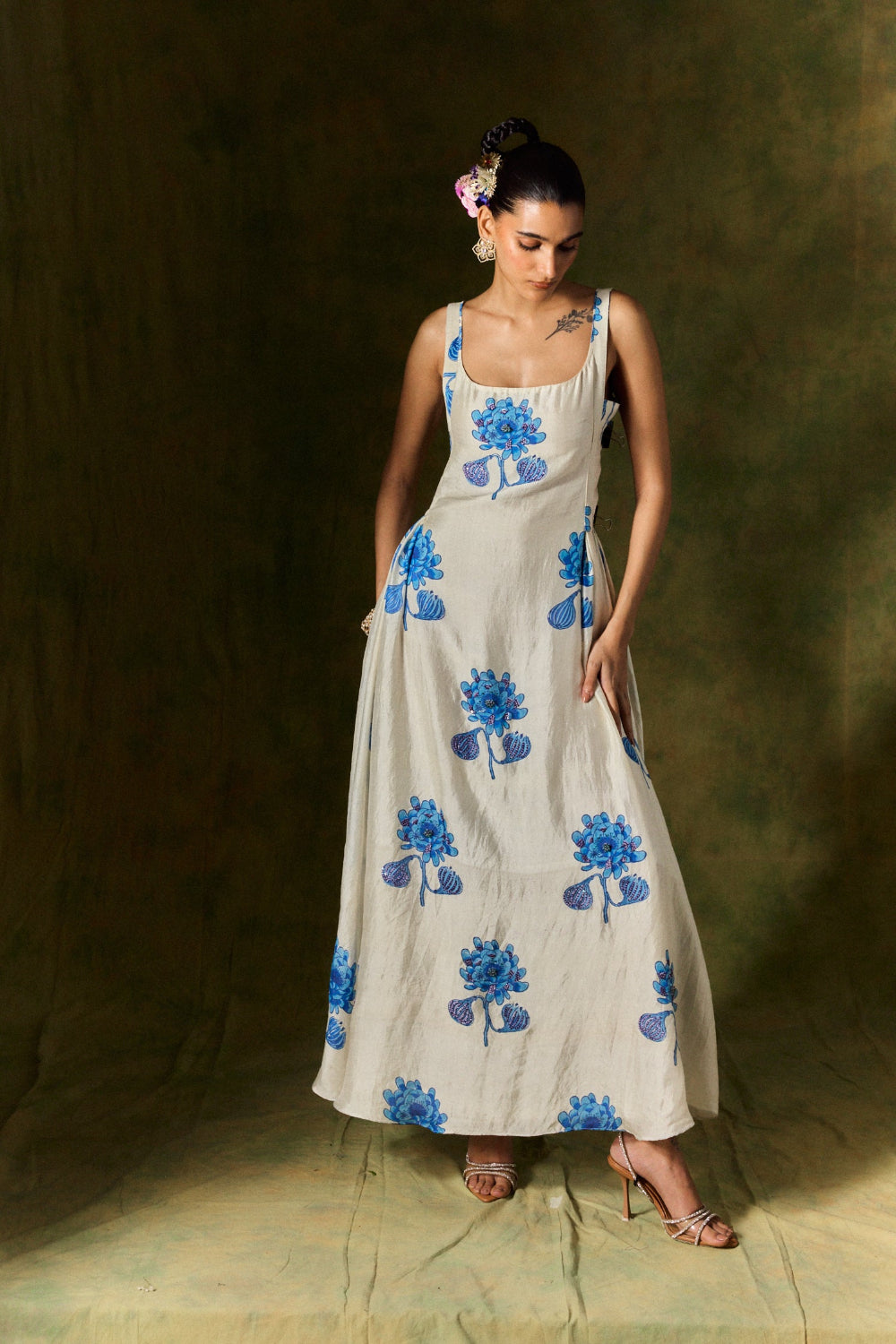 Fizah Silk Dress