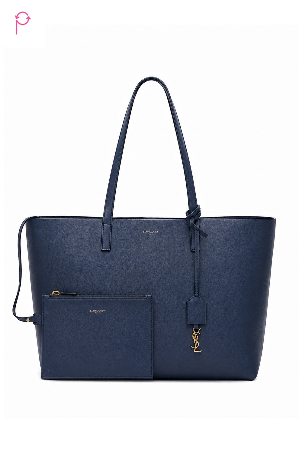 Preloved Leather Tote Bag